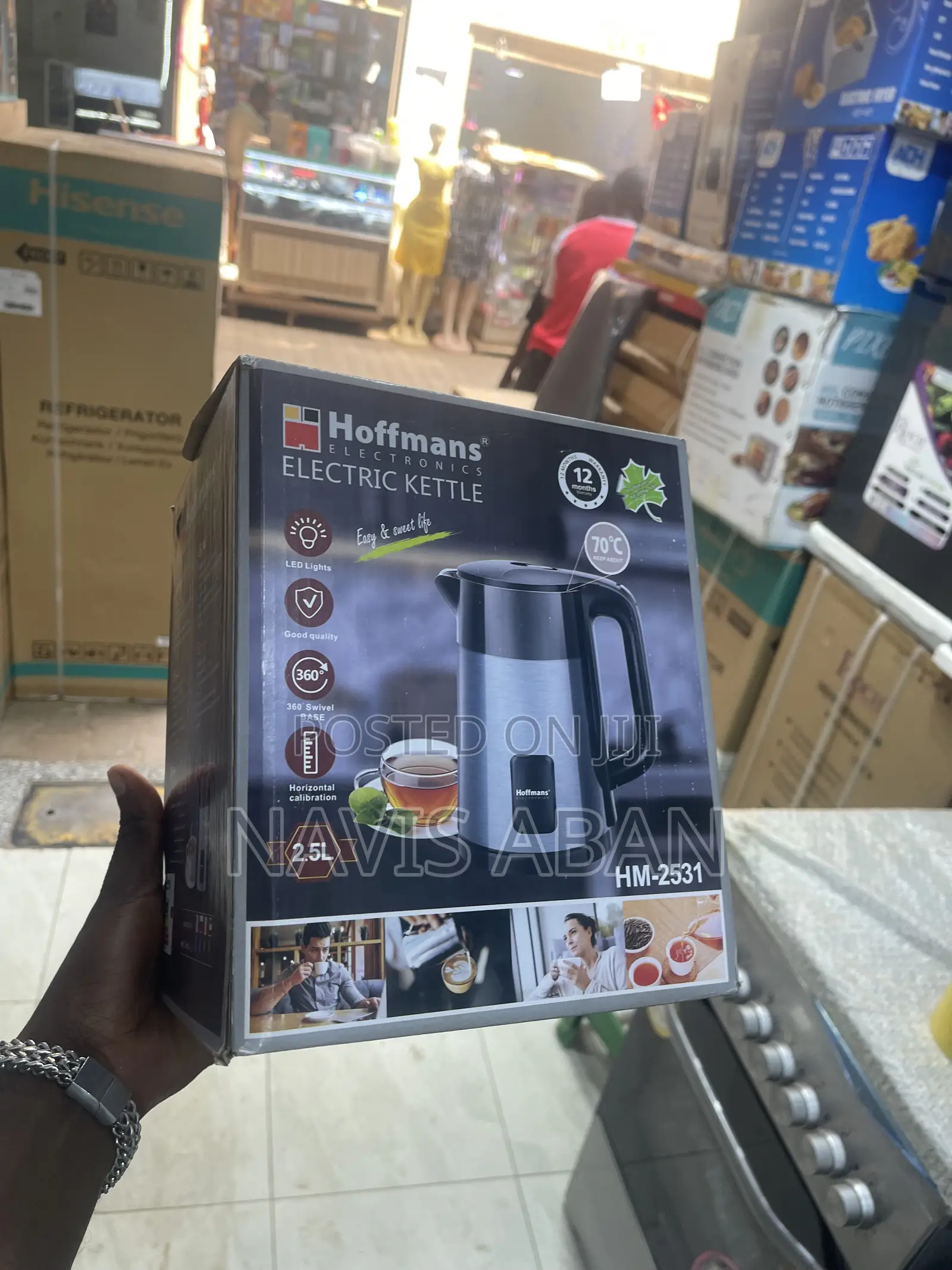 Hoffmans Electirc Kettle 2.5litres