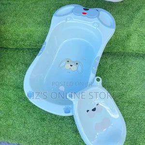 Light Blue Baby Bath Tab