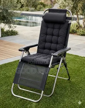 Padded Zero Gravity Reclining Patio Chair