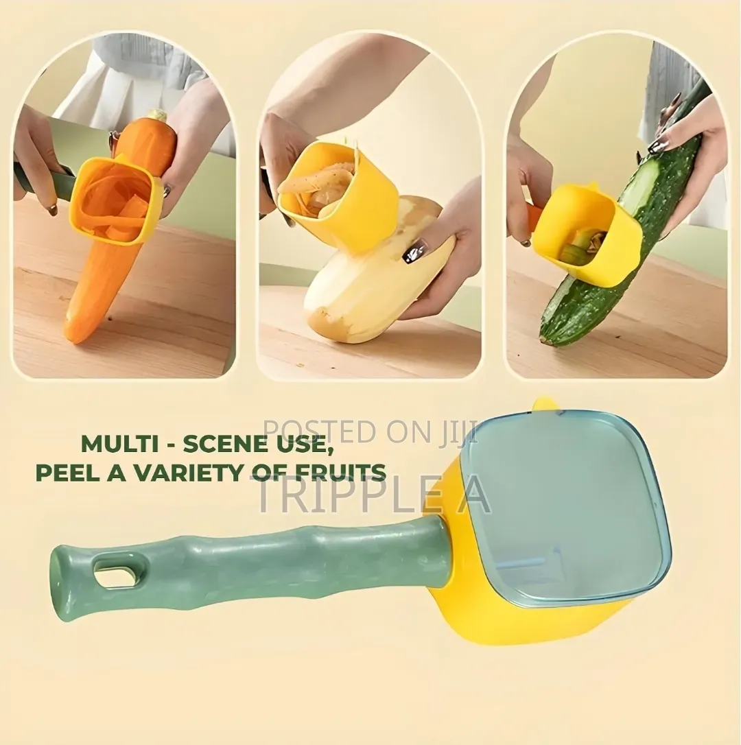 Multifunctional Vegetable and Fruit Storage Peeler