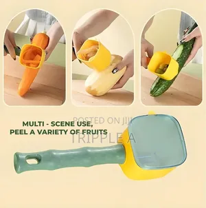 Multifunctional Vegetable and Fruit Storage Peeler