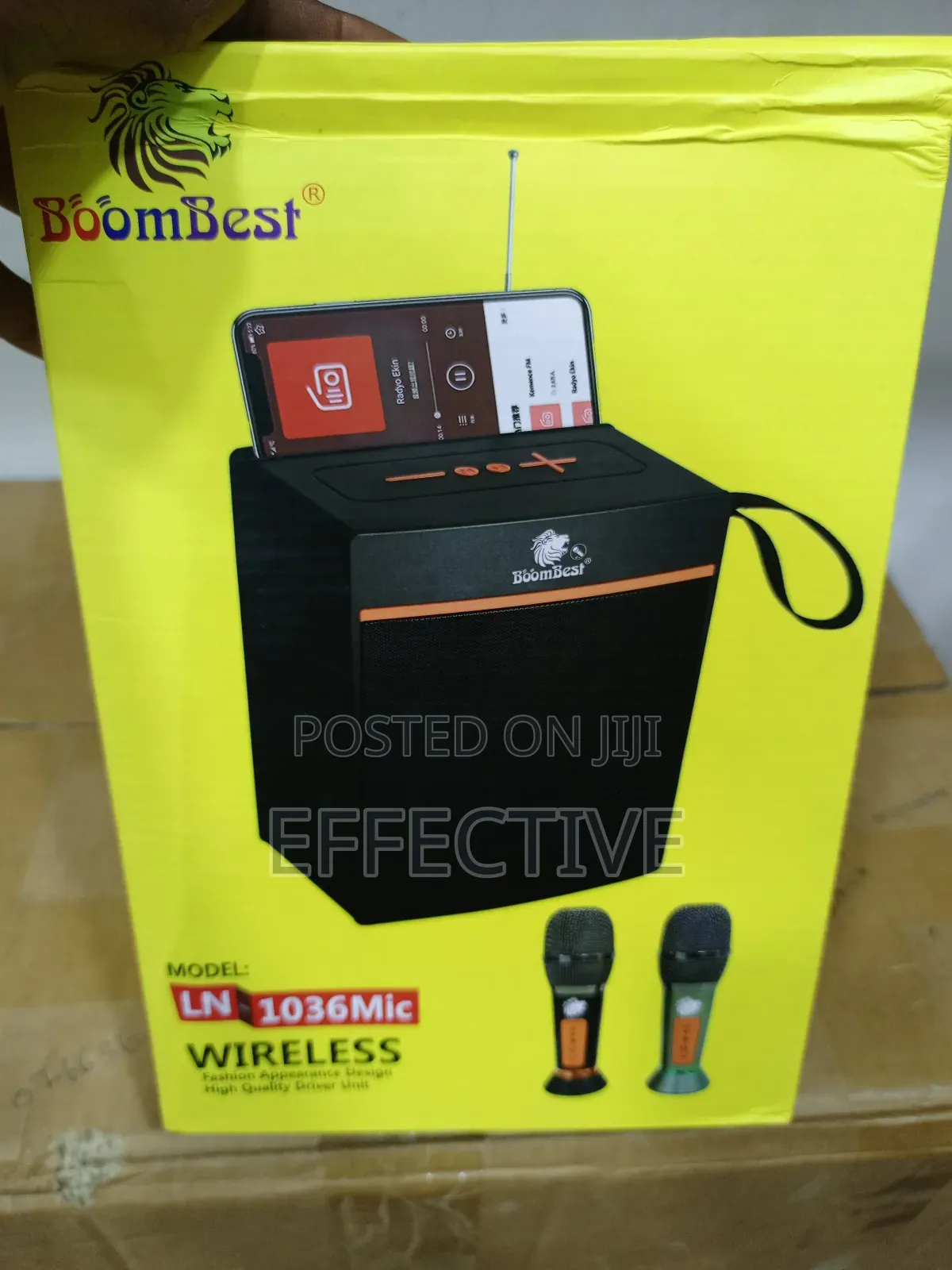 Boombest Ln-1036mic Wireless Speaker.