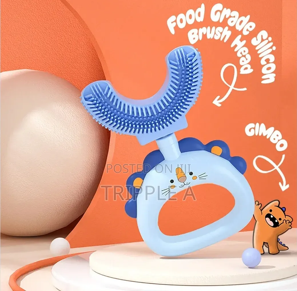 360° Oral Massage U Shaped Kids Toothbrush