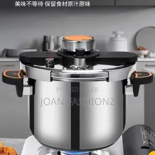 6litre Classic Stainless Steel Pressure Cooker-Silver