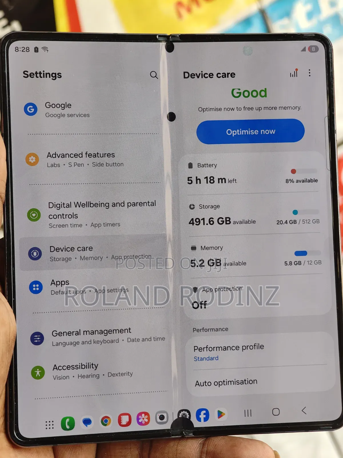 Samsung Galaxy Z Fold4 512 GB Gray