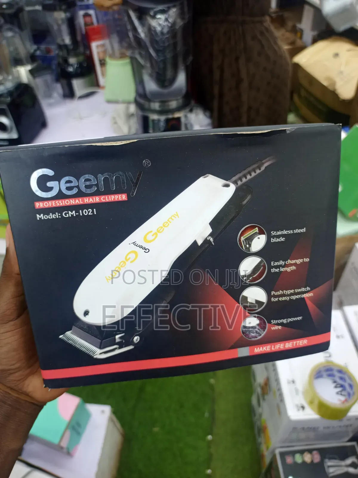 Geemy Professional Hair Clipper Wired