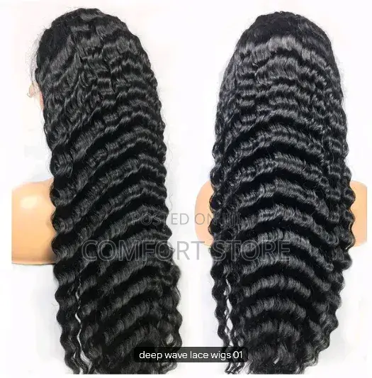32 Inch Human Hair Wigs at an Affordable Black With Good Quality