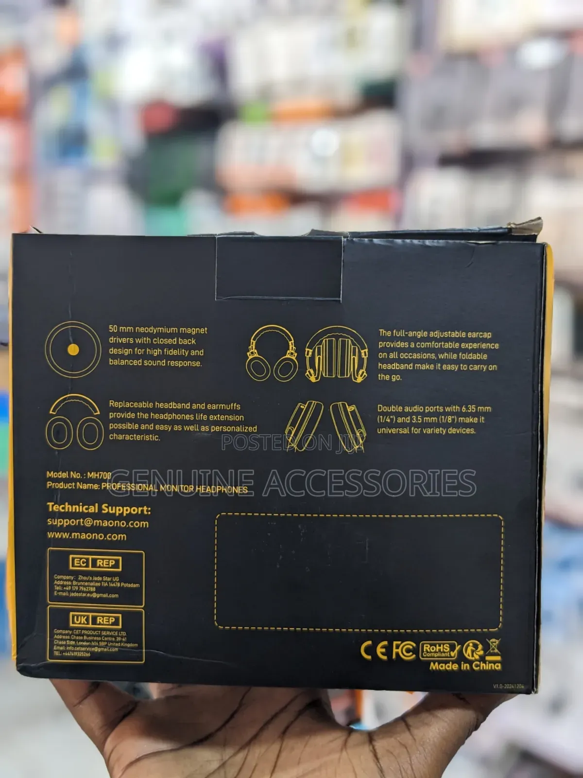 Maono Mh700 Professional Monitor Headphones