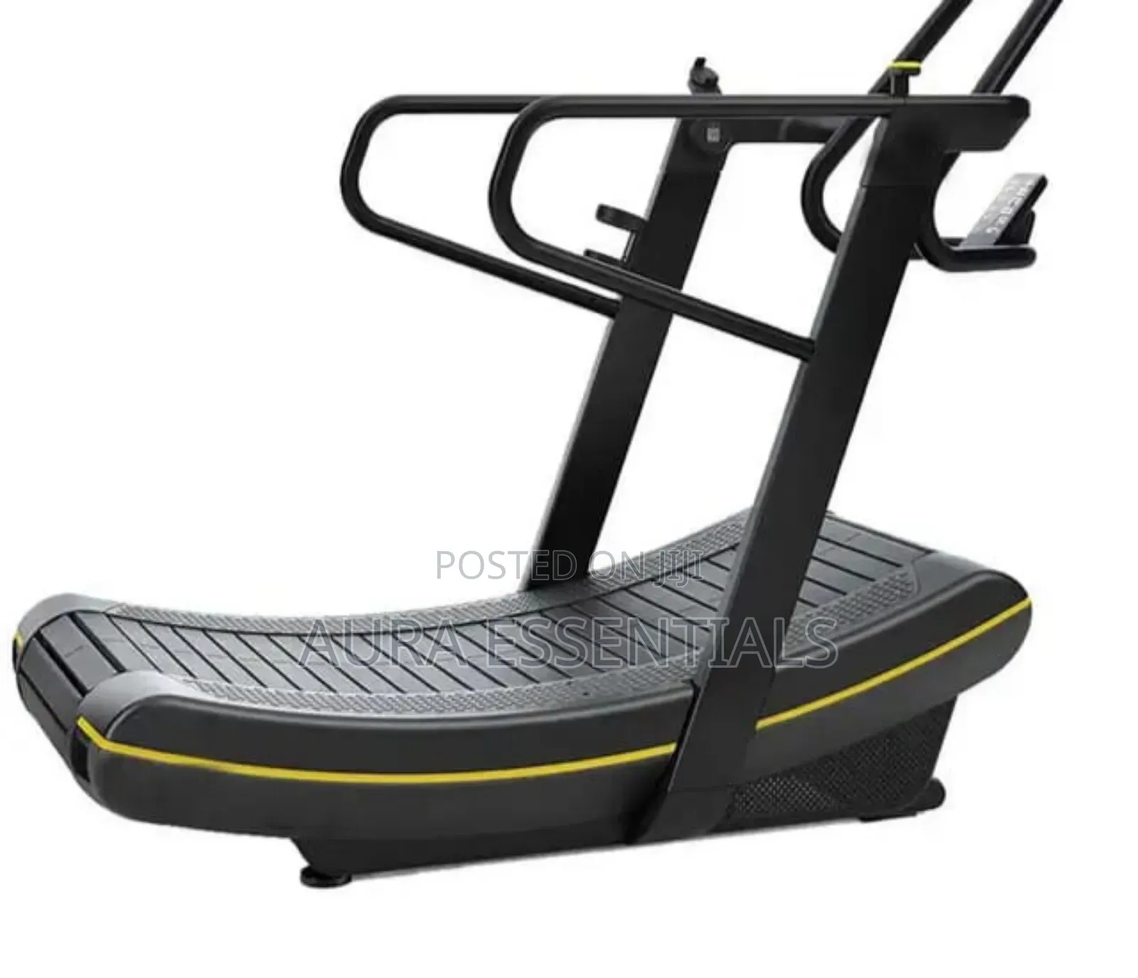 Non-Motorized, Self-Powered Curved Treadmill