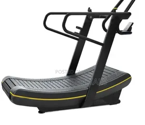 Non-Motorized, Self-Powered Curved Treadmill