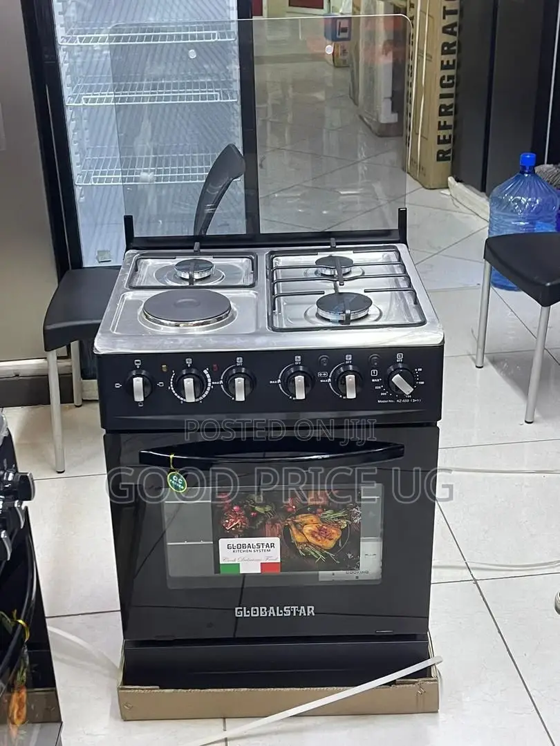 Globalstar 3 Gas + 1 Electric Standing Cooker