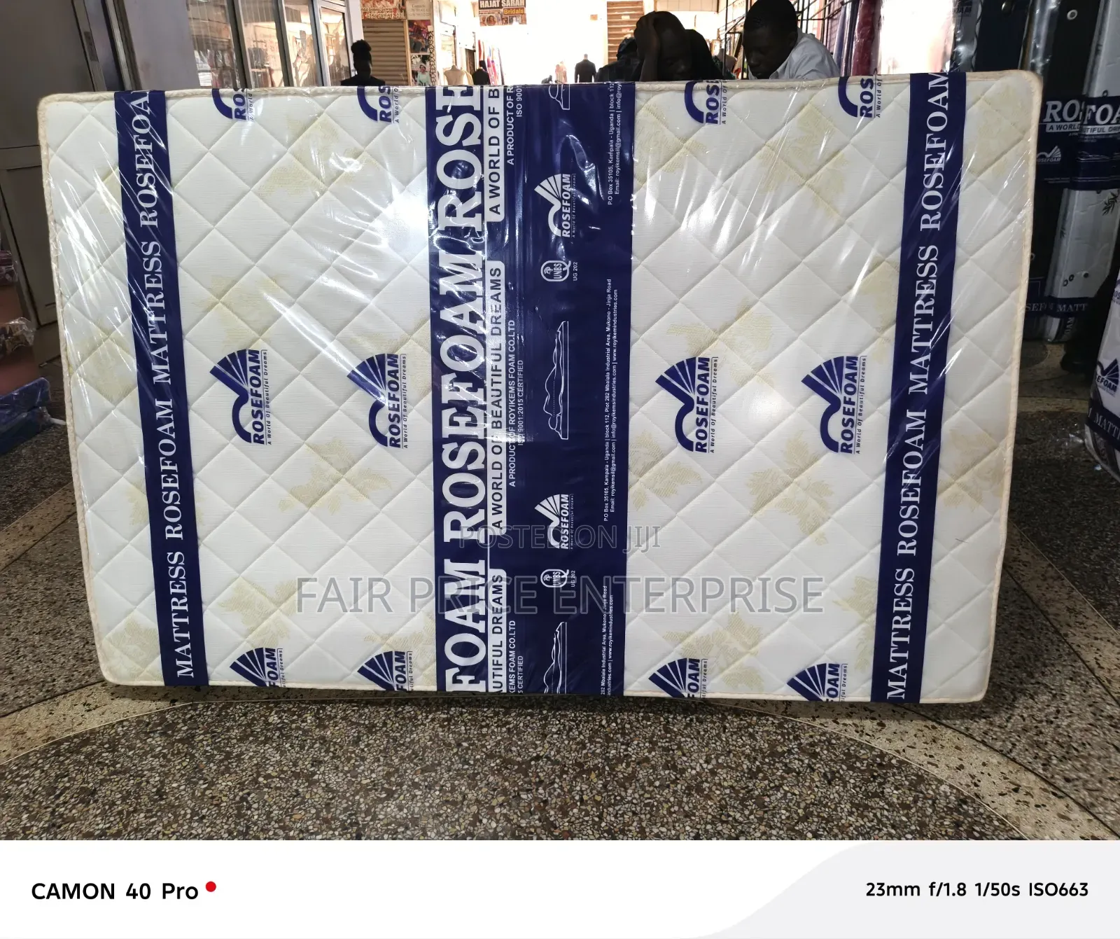 4x6 in 8inches. High Density Mattress Smart. Rosefoam Mattress
