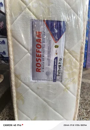 4x6 in 8inches. High Density Mattress Smart. Rosefoam Mattress