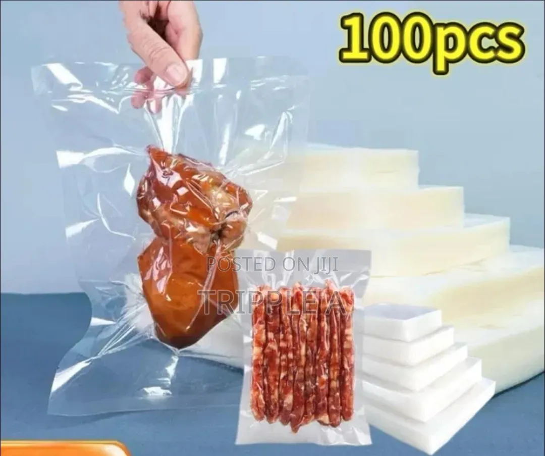 100pcs Big Size Bpa Free Vaccum Food Sealing Bags