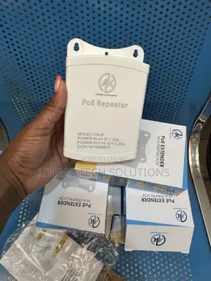 Ak Power Networks Brand Waterproof Poe Extender, Model 102jf.