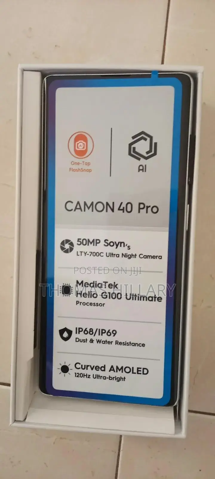 New Tecno Camon 40 Pro 5G 256 GB Green