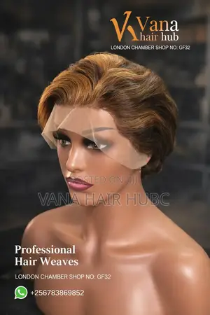 Shot Straight Pixie Cut Lace Wig