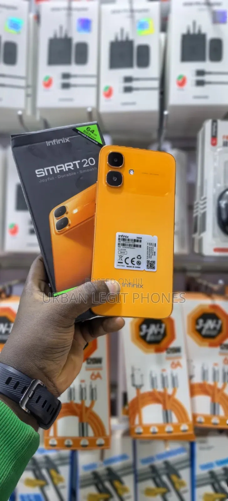 New Infinix Smart 20 64 GB Orange