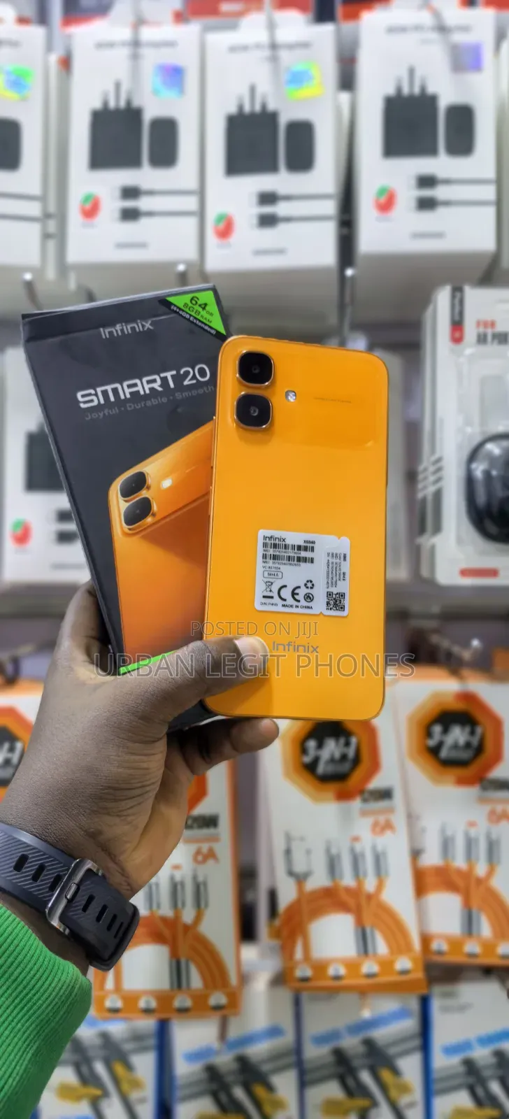 New Infinix Smart 20 64 GB Orange