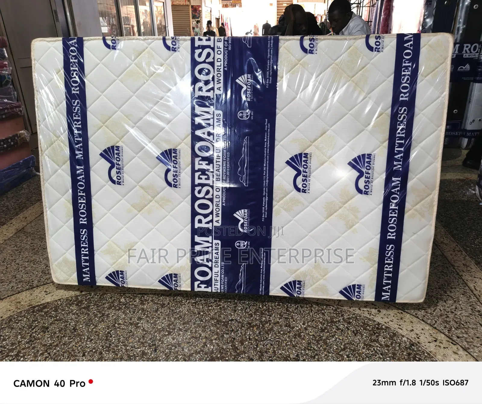 5x6 in 10inches. High Density Smart. Rosefoam Mattresses