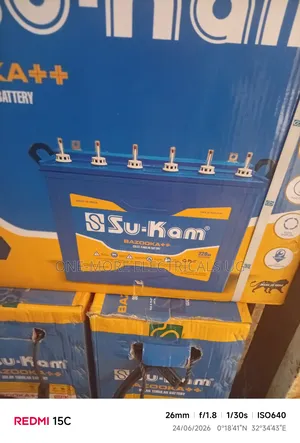 Giant Gel Battery 220ah/12volts Indian Made