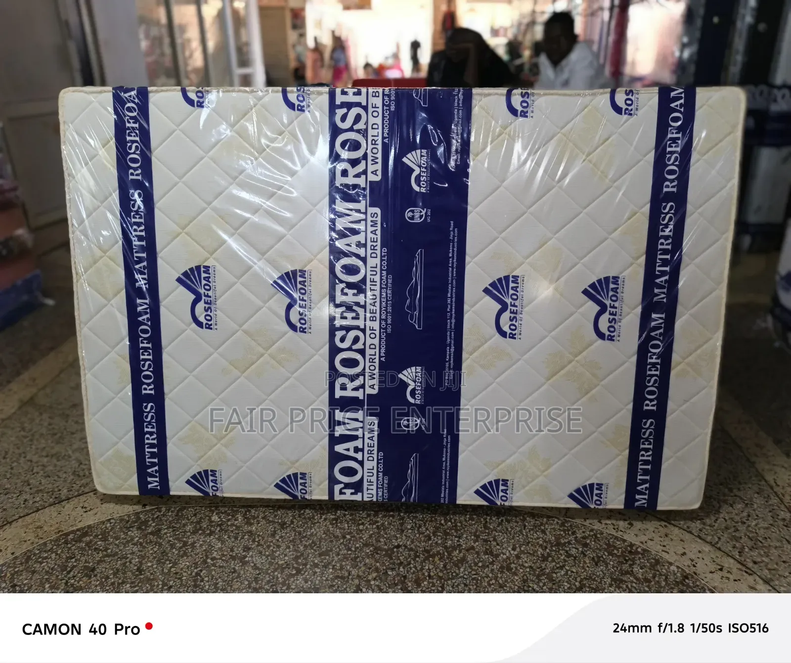 5x6 in 8inches. Rosefoam Mattress. High Density Smart Mattresses