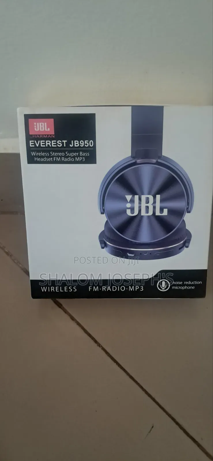 JBL Pure Bass Wireless Headphones