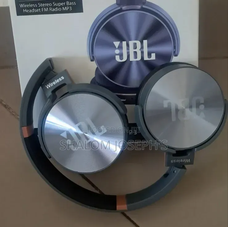 JBL Pure Bass Wireless Headphones