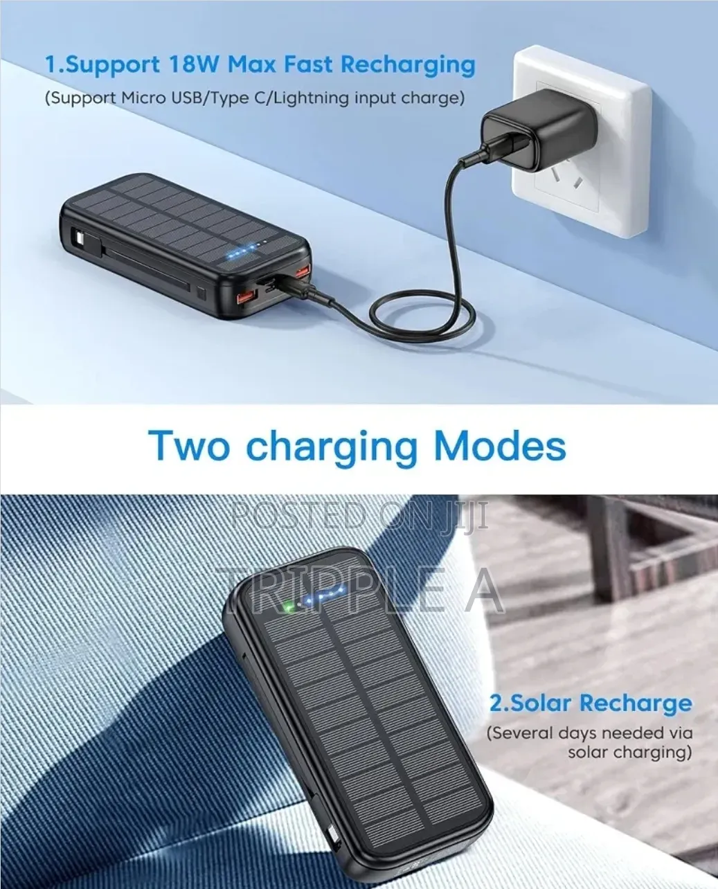 Promate Solar Power Bank