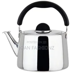 5 6litres Heavy Duty Non Electric Whistling Kettle-Silver