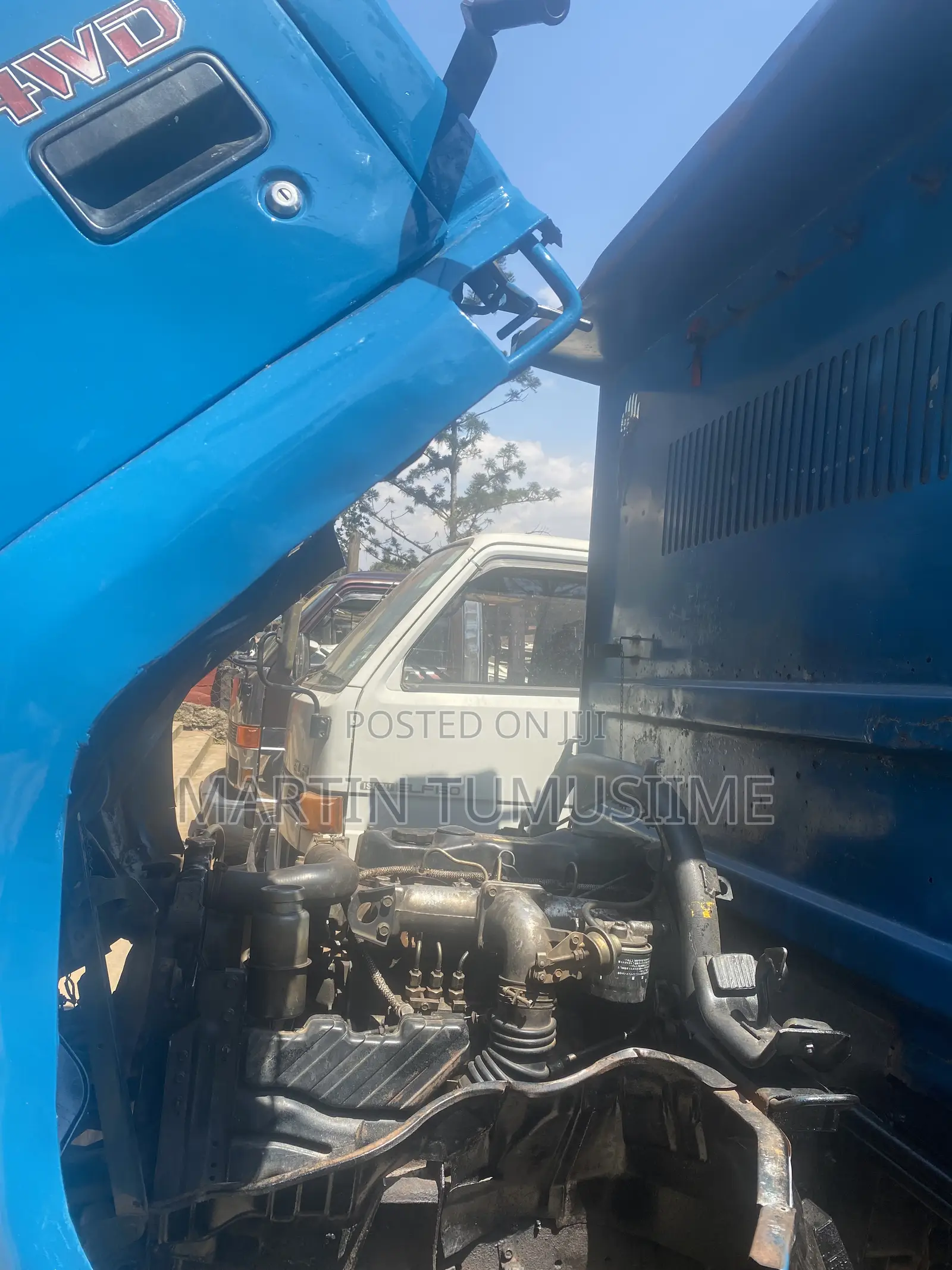 Mitsubishi Truck Dumper - Canter 1990 Blue