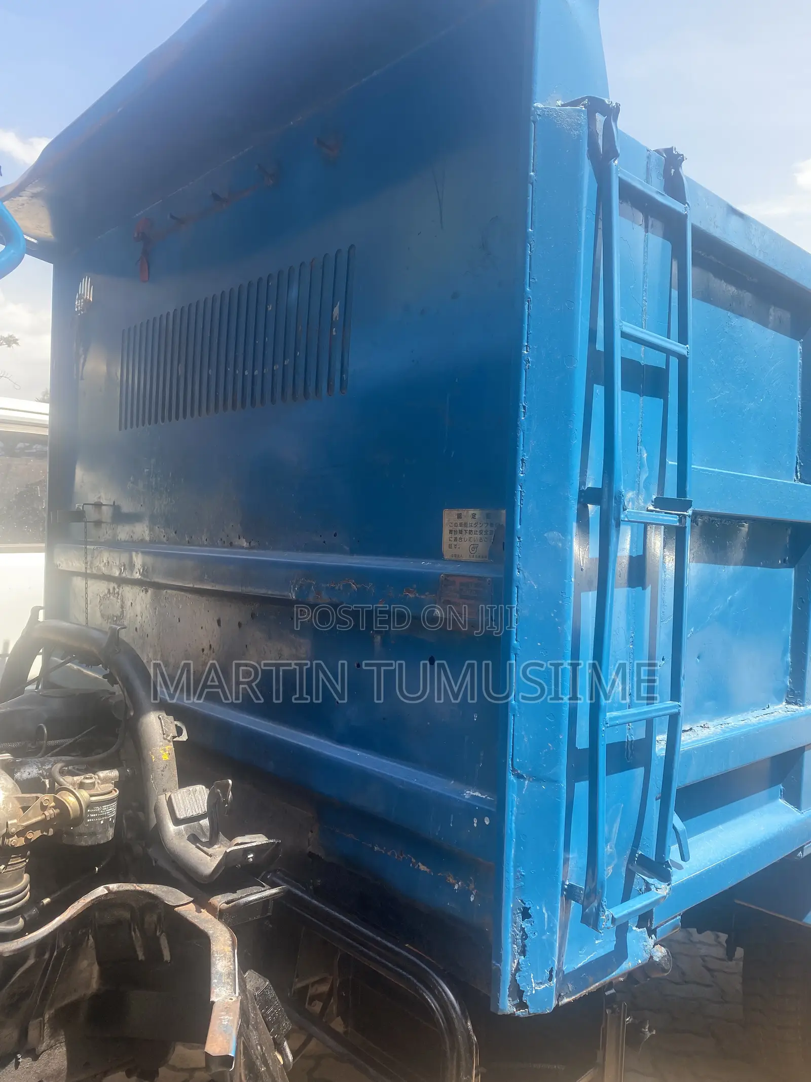Mitsubishi Truck Dumper - Canter 1990 Blue