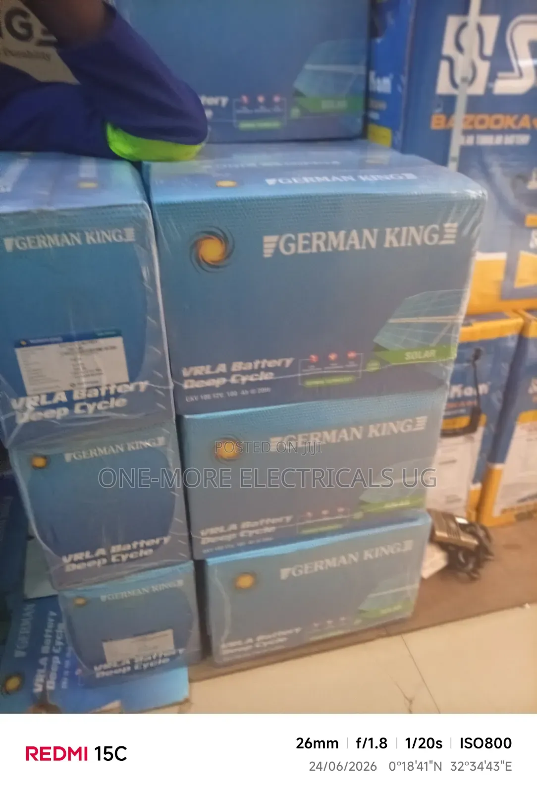 Germany King Batteries 70ah/12volts