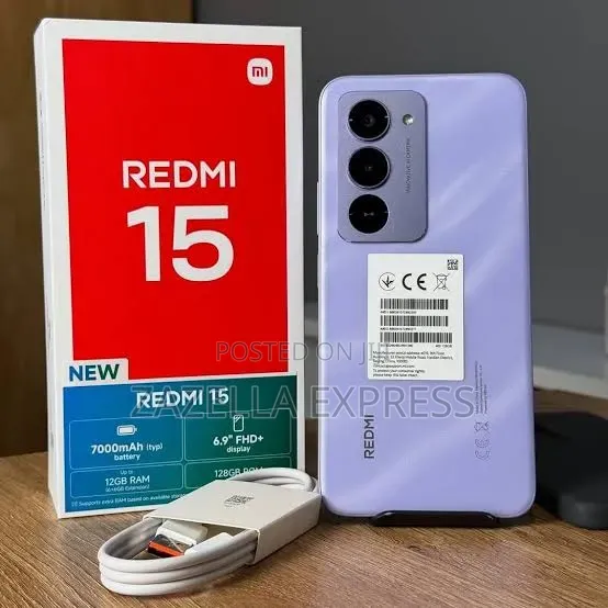 New Xiaomi Redmi 15 256 GB Blue