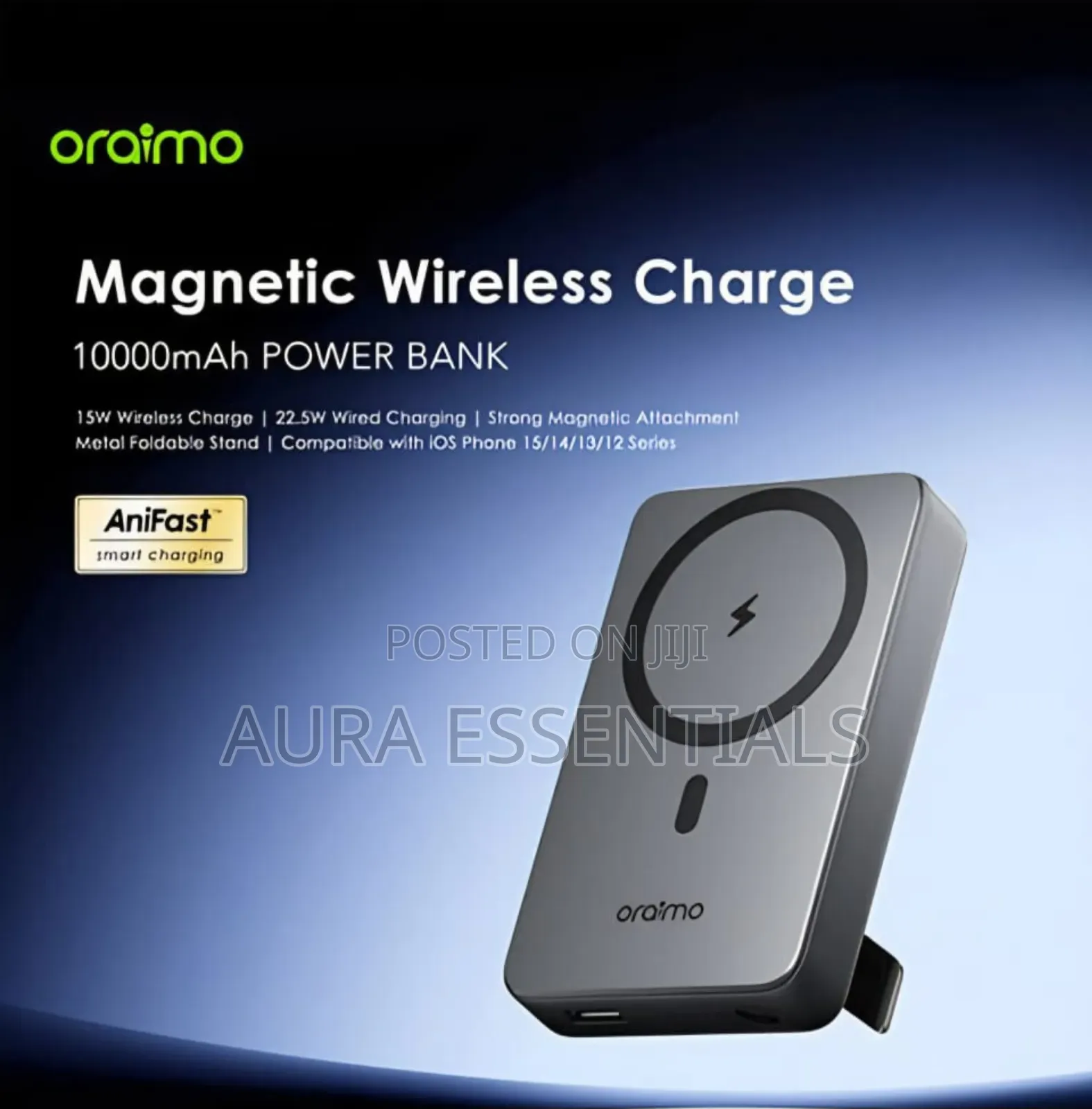Oraimo Magpower 15 Wireless Power Bank