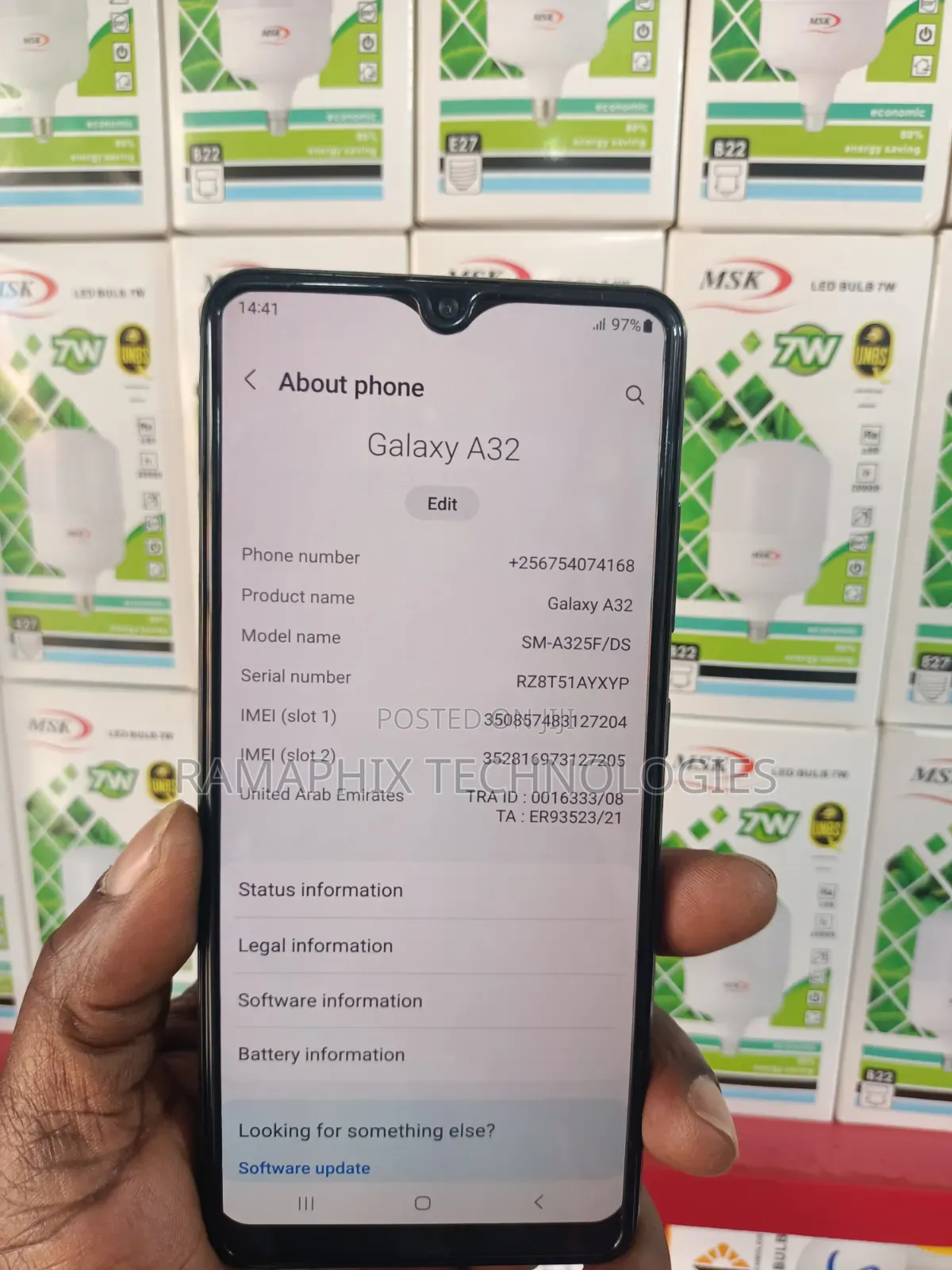 Samsung Galaxy A32 128 GB Black