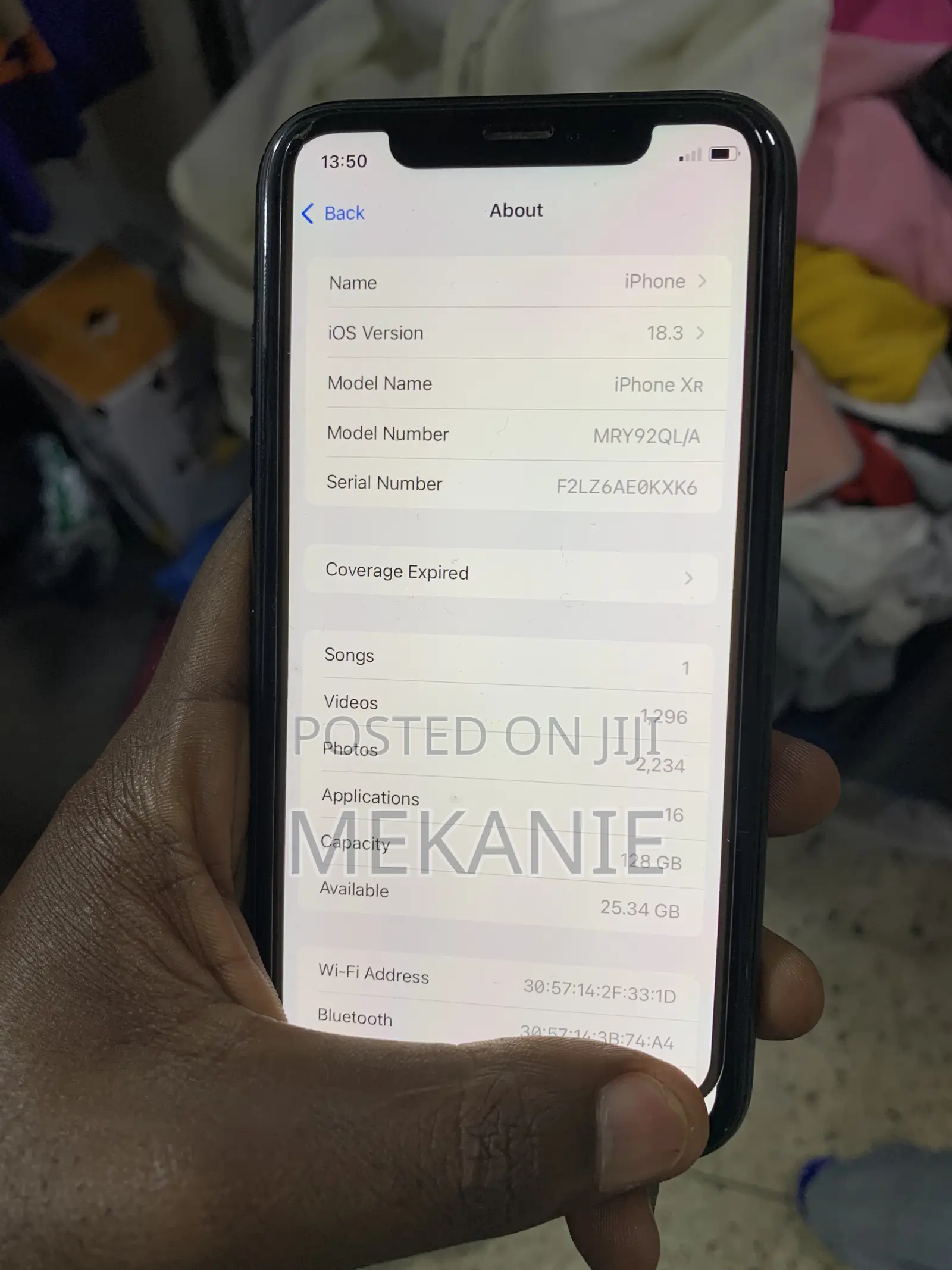Apple iPhone XR 128 GB Black