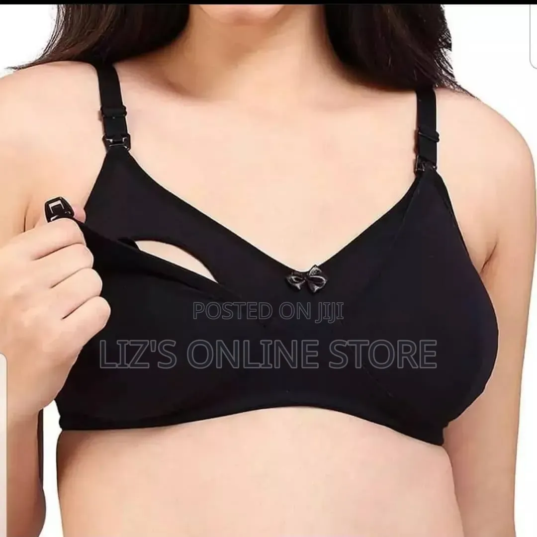 Nursing Bra Detachable Clips at the Shoulder