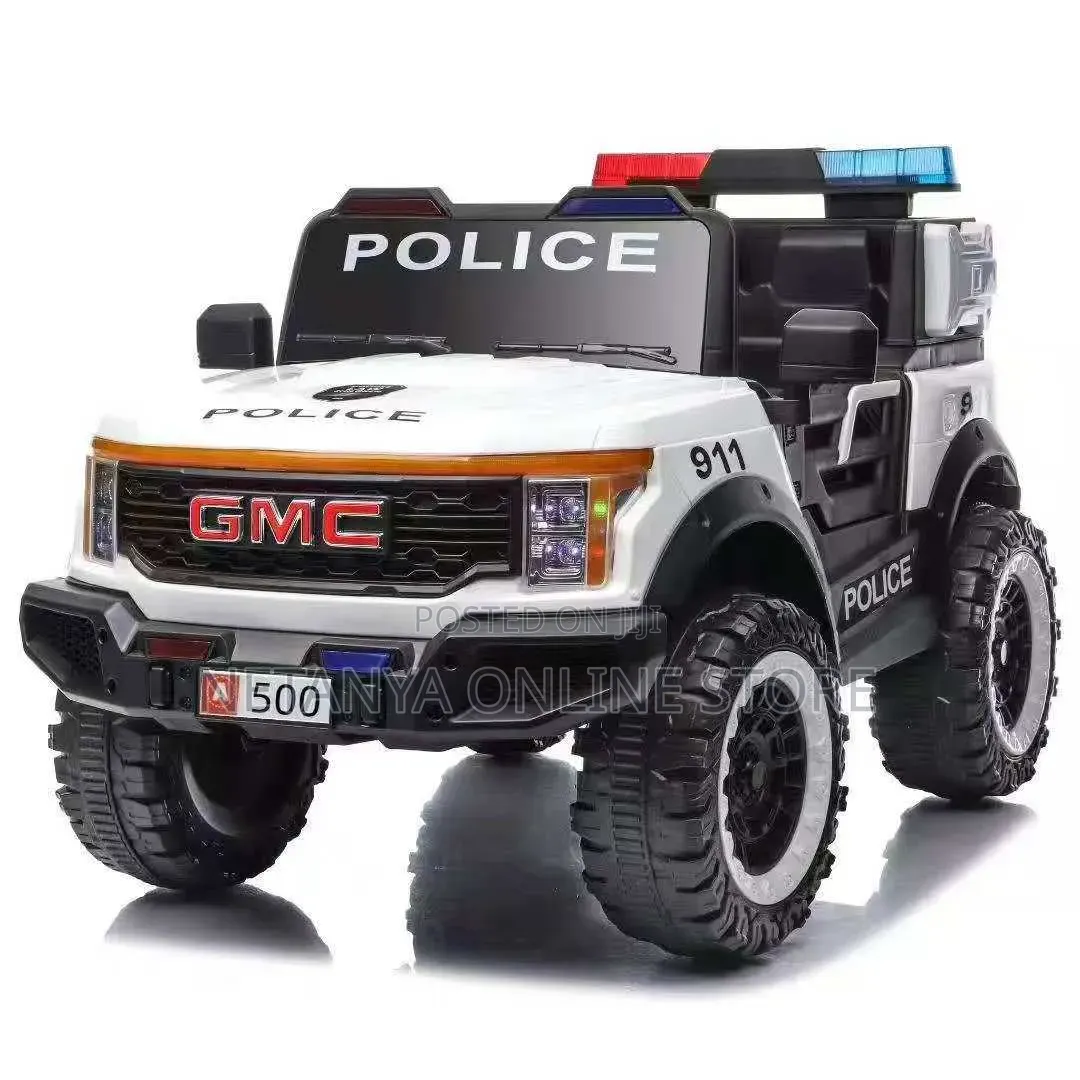 Police Kids Rechargeable Car