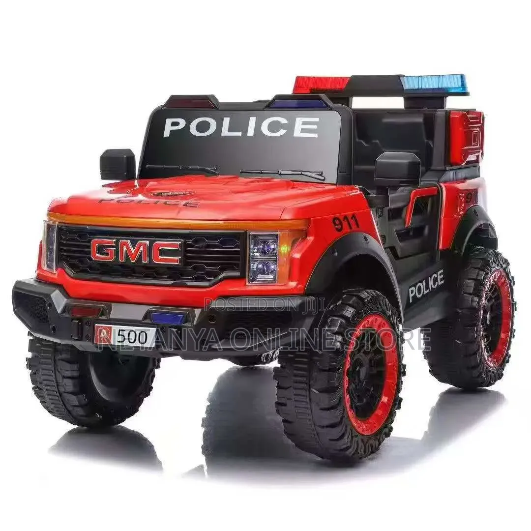 Police Kids Rechargeable Car