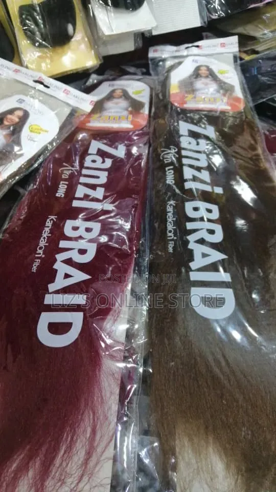 Zanzi Braid, a Type of Synthetic Hair Extension