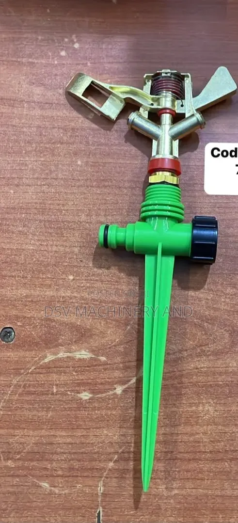 3 Heads Plastic and Brass Garden and Compound Sprinkler
