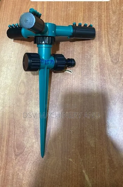 3 Heads Plastic and Brass Garden and Compound Sprinkler
