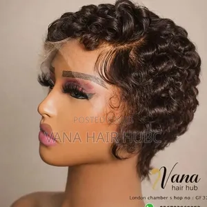 Short Wavy Pixie Wig