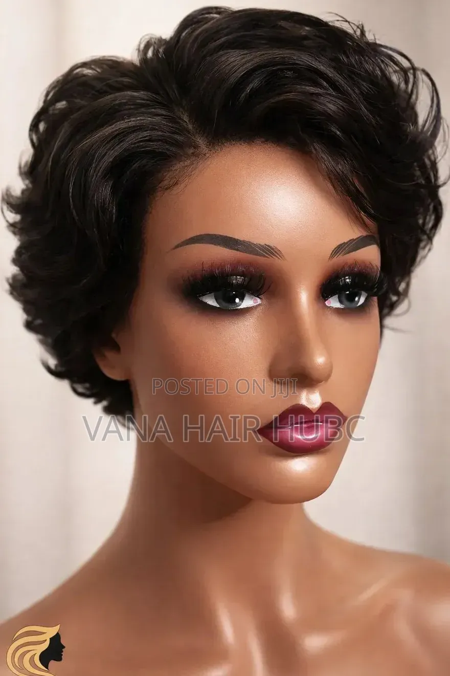 Short Wavy Pixie Wig
