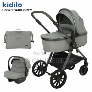 Kidilo H5g+C Stroller Is a 3-in-1 Travel System