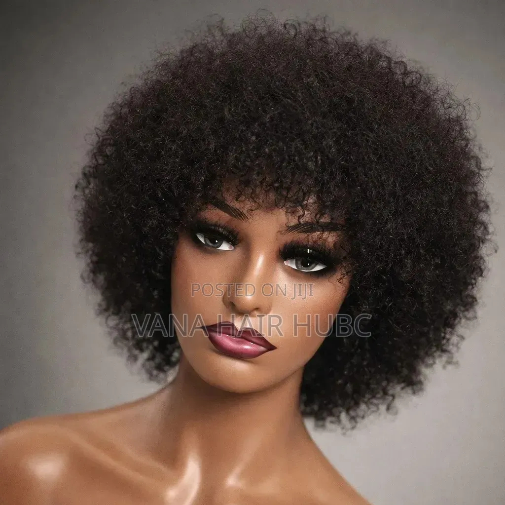 Afro Wig ( Human Hair)