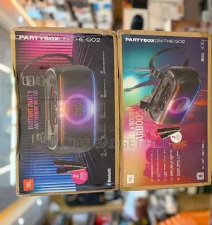 JBL Partybox on the Go 2 Portable Bluetooth Party Speaker With 2
