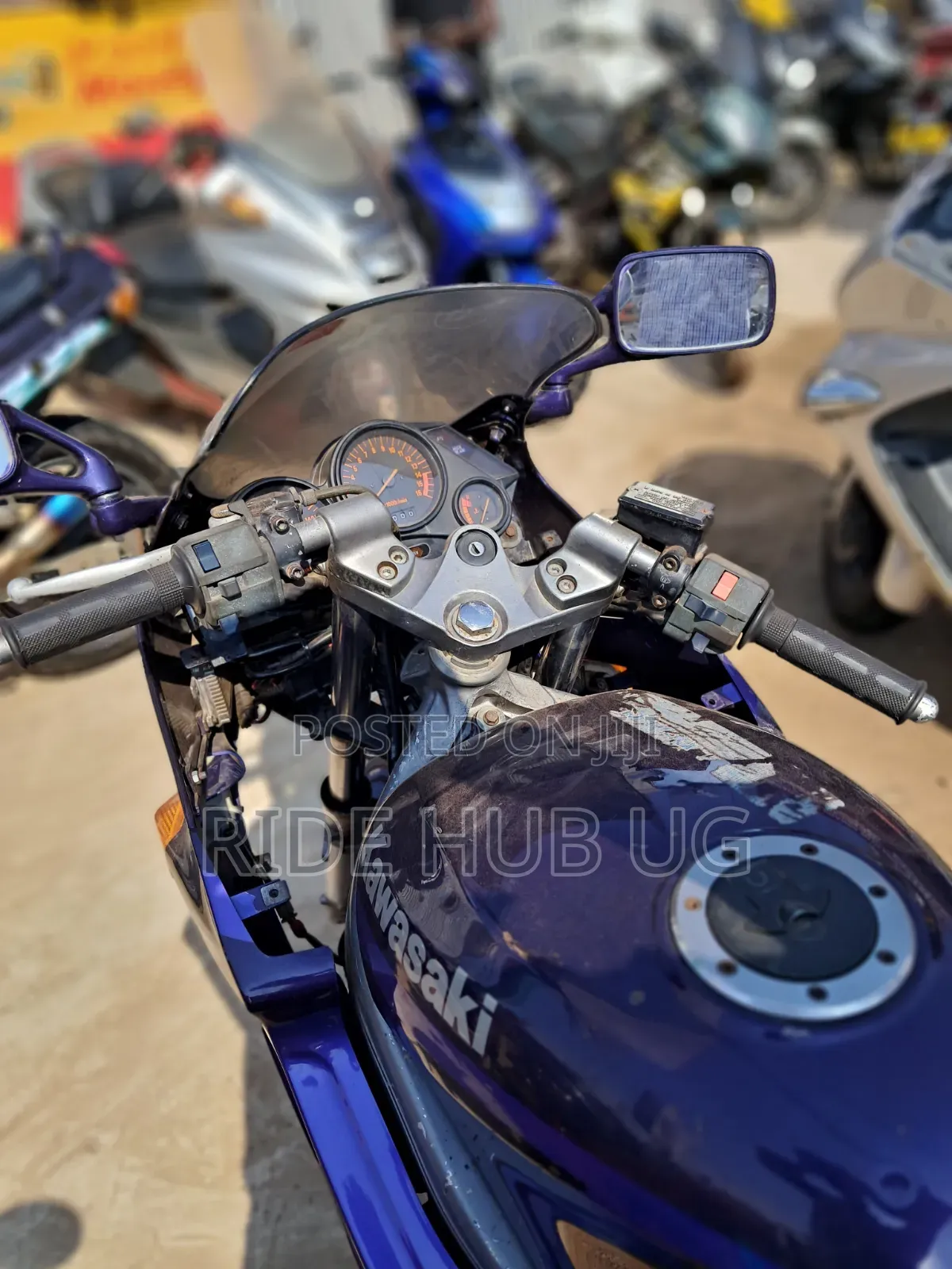 Kawasaki Bike 2001 Blue