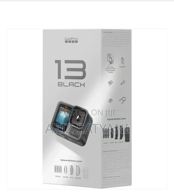 Gopro Hero 13 Black Action Camera With Hb Series Lenses